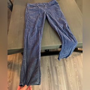Rag & bone Blue corduroy pants  - slim fit sized 32, great condition